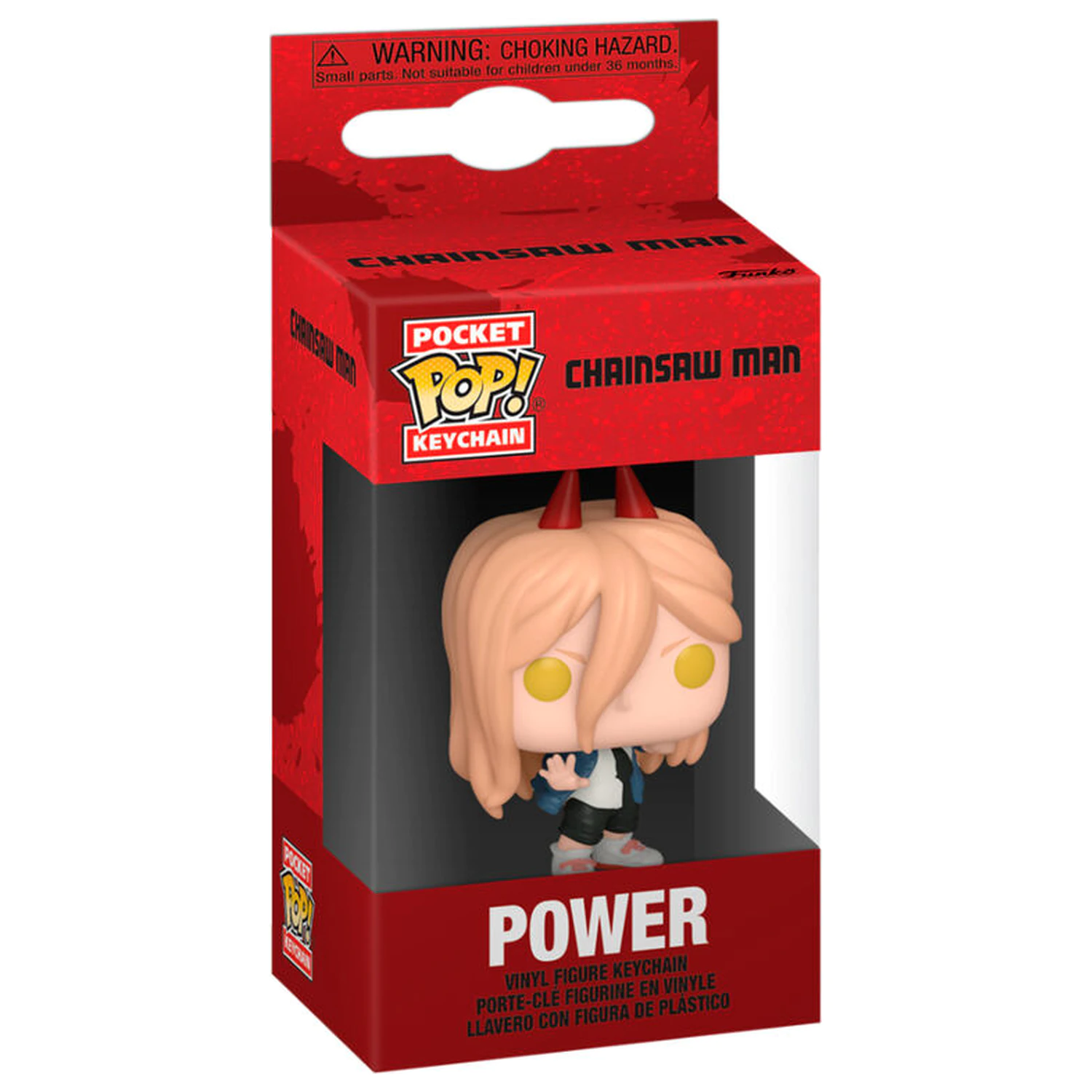 Pocket Funko POP kulcstartó Chainsaw Man Power termékfotó