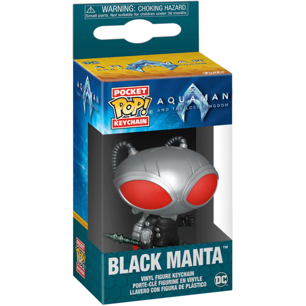 Pocket Funko POP kulcstartó DC Comics Aquaman and the Lost Kingdom Black Manta termékfotó