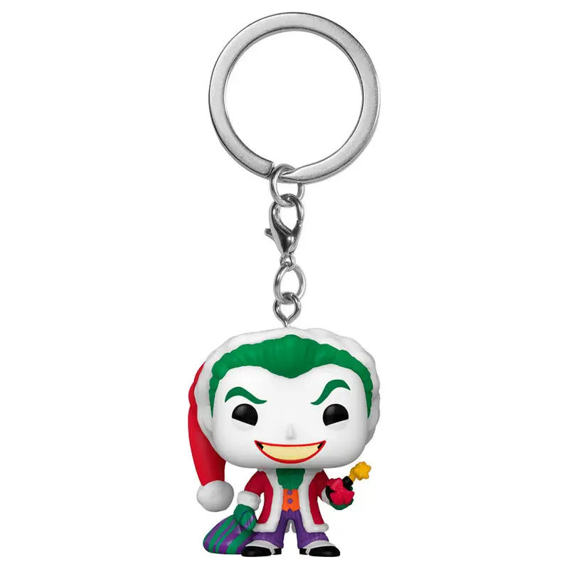 Pocket Funko POP kulcstartó DC Comics Holiday The Joker Exclusive termékfotó