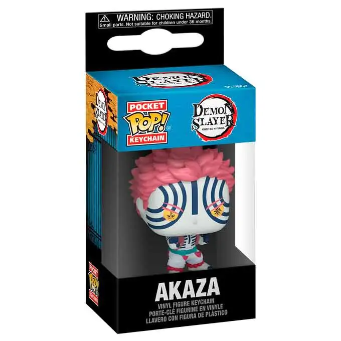 Pocket Funko POP kulcstartó Demon Slayer Kimetsu no Yaiba Akaza termékfotó