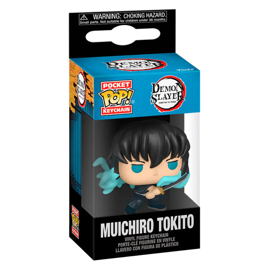 Pocket Funko POP kulcstartó Demon Slayer Kimetsu no Yaiba Muichiro Tokito termékfotó