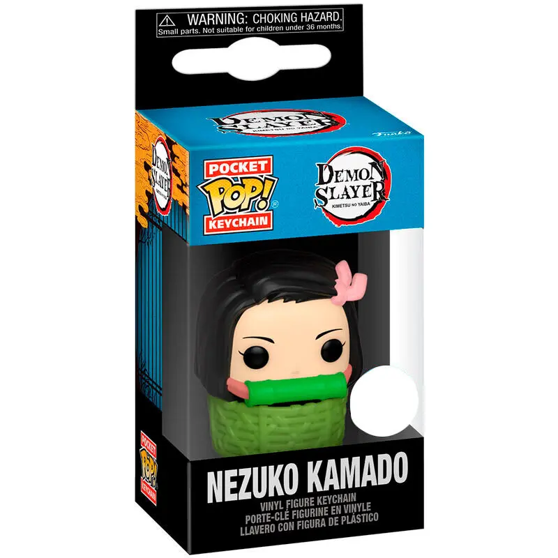 Pocket Funko POP kulcstartó Demon Slayer Kimetsu no yaiba Nezuko Kamado termékfotó