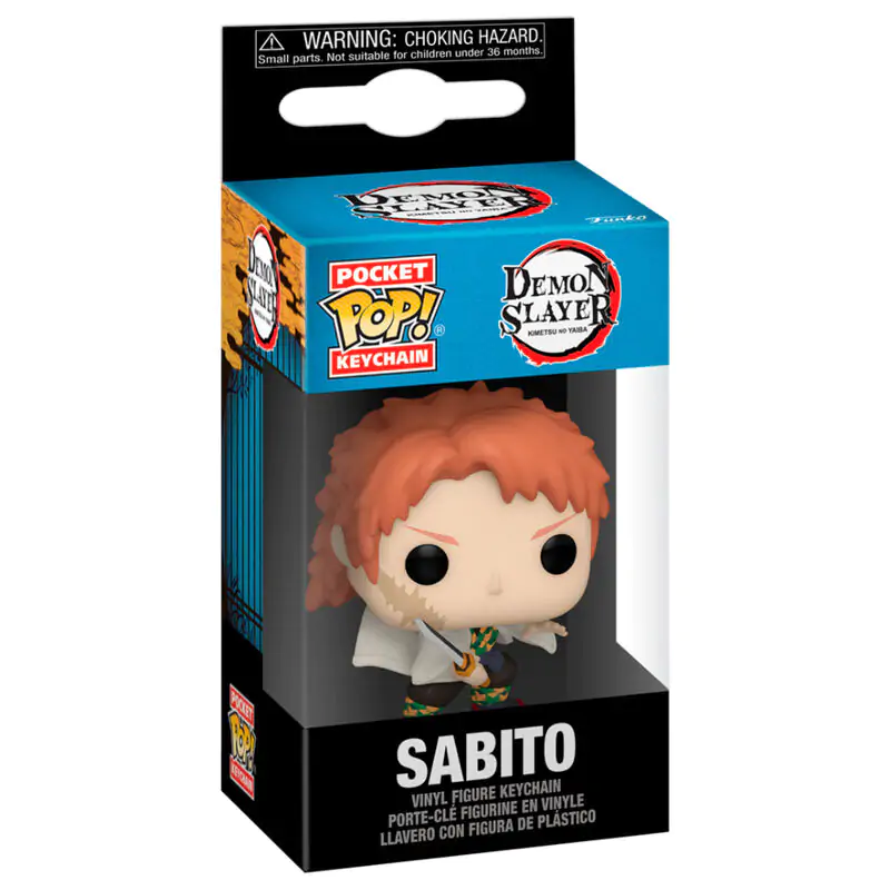 Pocket Funko POP kulcstartó Demon Slayer Kimetsu no Yaiba Sabito termékfotó