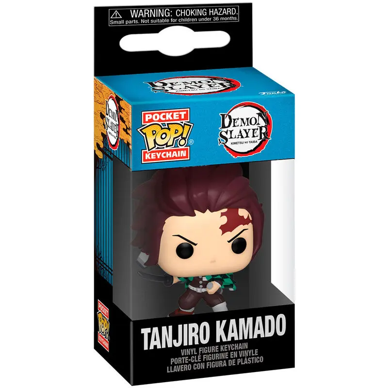 Pocket Funko POP kulcstartó Demon Slayer Kimetsu no yaiba Tanjiro Kamado termékfotó