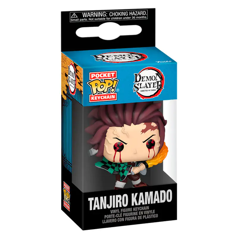 Pocket Funko POP kulcstartó Demon Slayer Kimetsu no Yaiba Tanjiro Kamado termékfotó