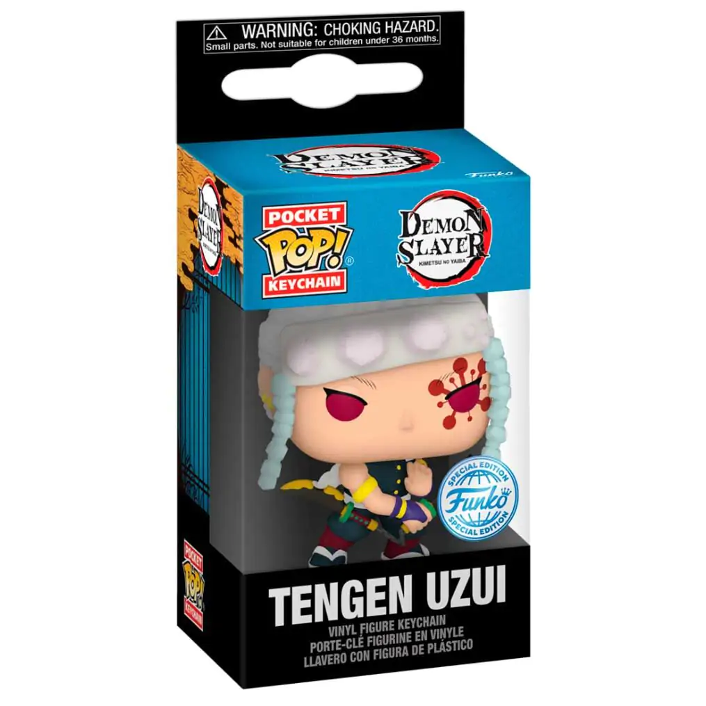 Pocket Funko POP kulcstartó Demon Slayer Kimetsu no Yaiba Tengen Uzui termékfotó