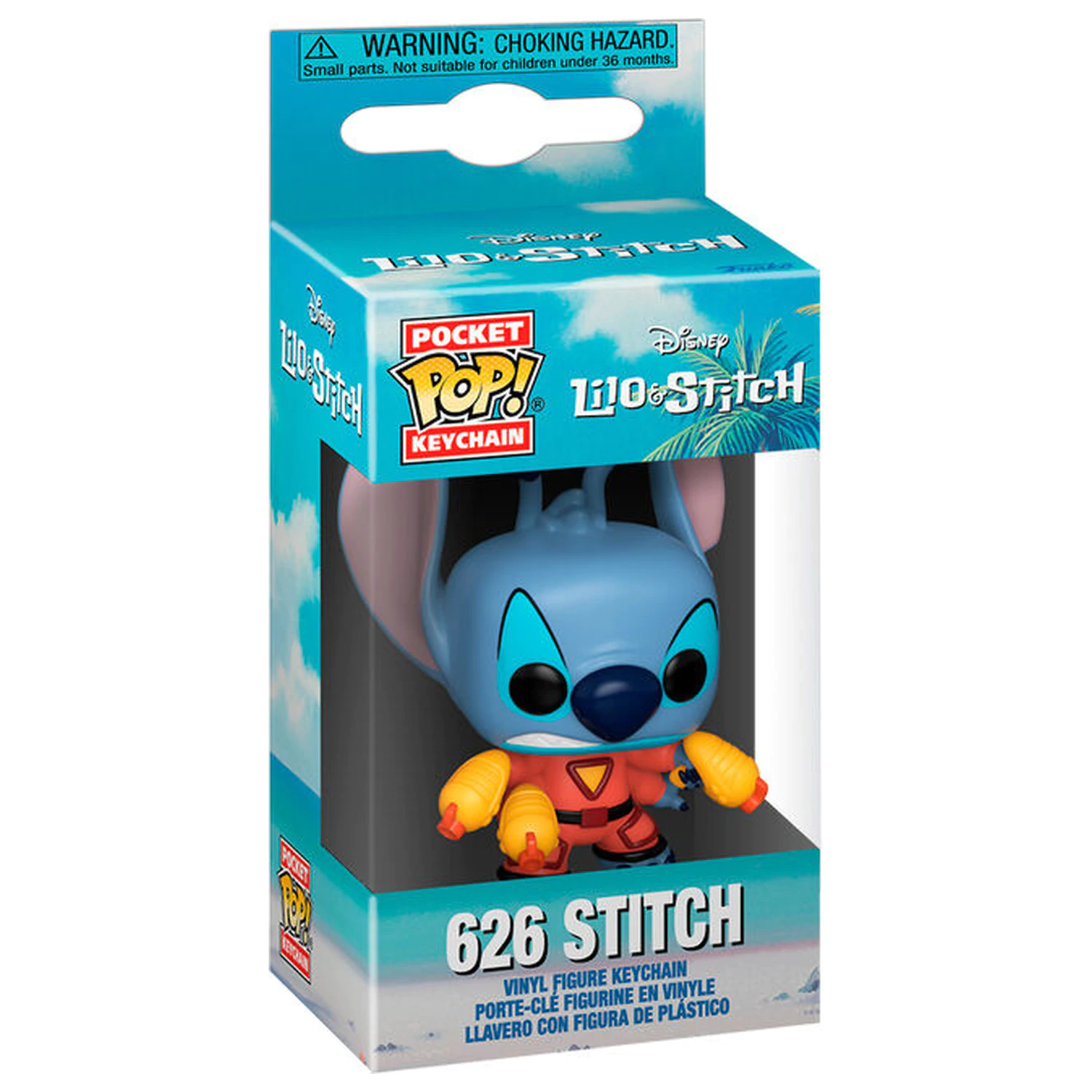 Pocket Funko POP kulcstartó Disney Lilo & Stitch 626 Stitch termékfotó
