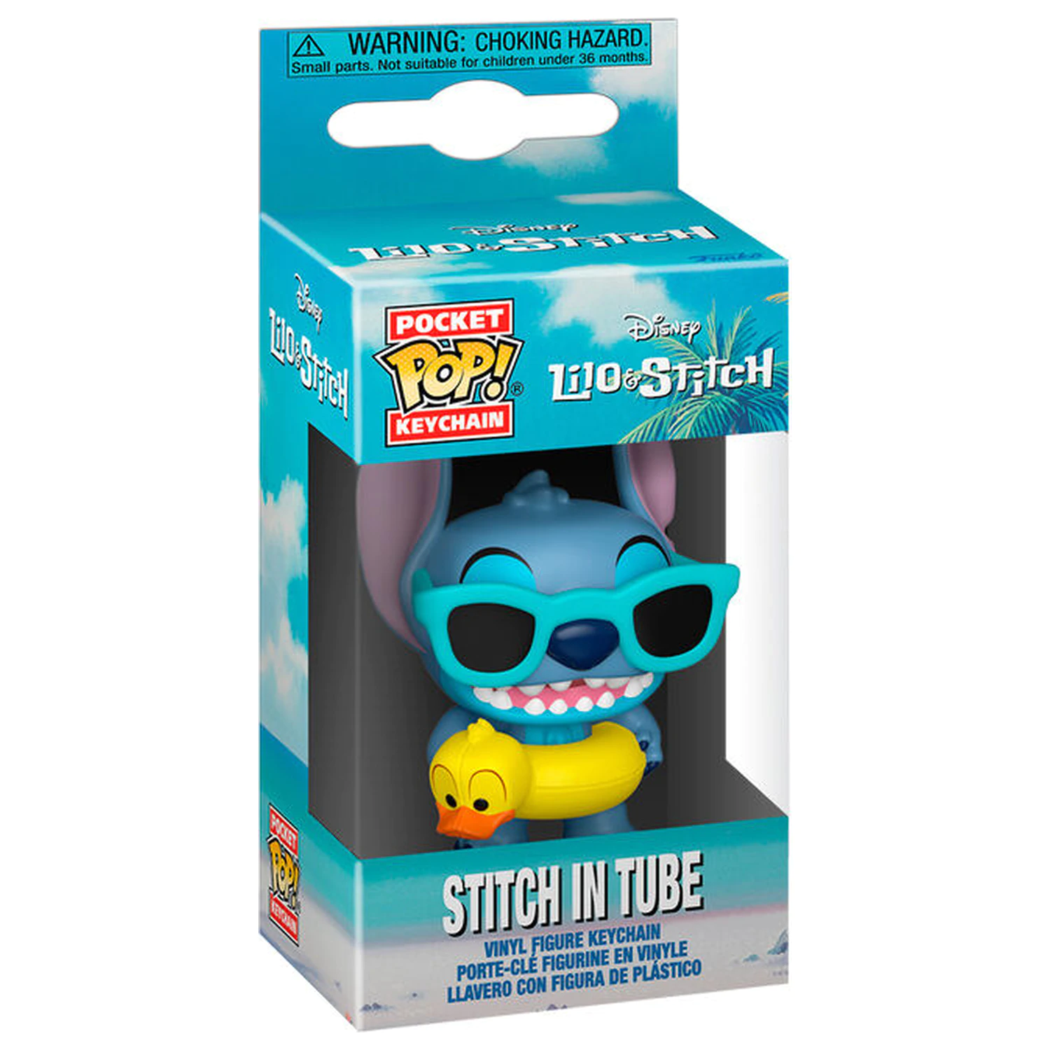 Pocket Funko POP kulcstartó Disney Lilo & Stitch - Stitch in Tube termékfotó