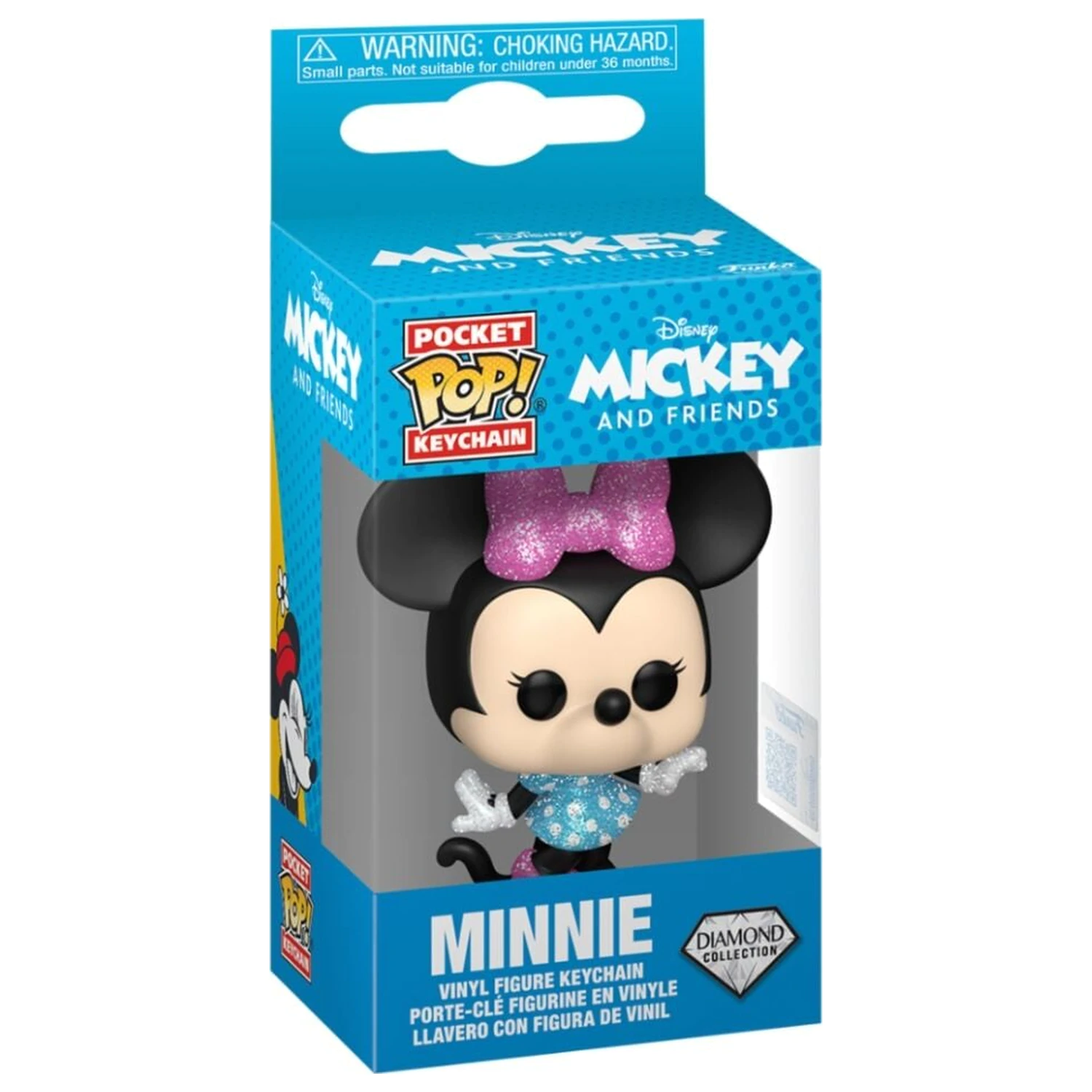 Pocket Funko POP kulcstartó Disney Mickey and Friends Minnie termékfotó