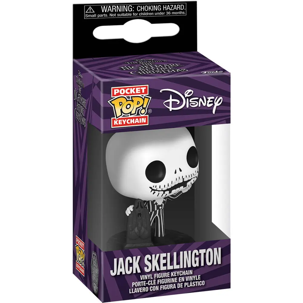 Pocket Funko POP kulcstartó Disney Nightmare Before Christmas 30th Anniversary Jack Skellington termékfotó