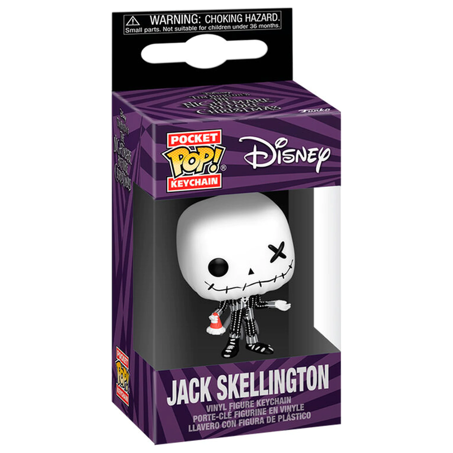 Pocket Funko POP kulcstartó Disney Nightmare Before Christmas Jack Skellington termékfotó