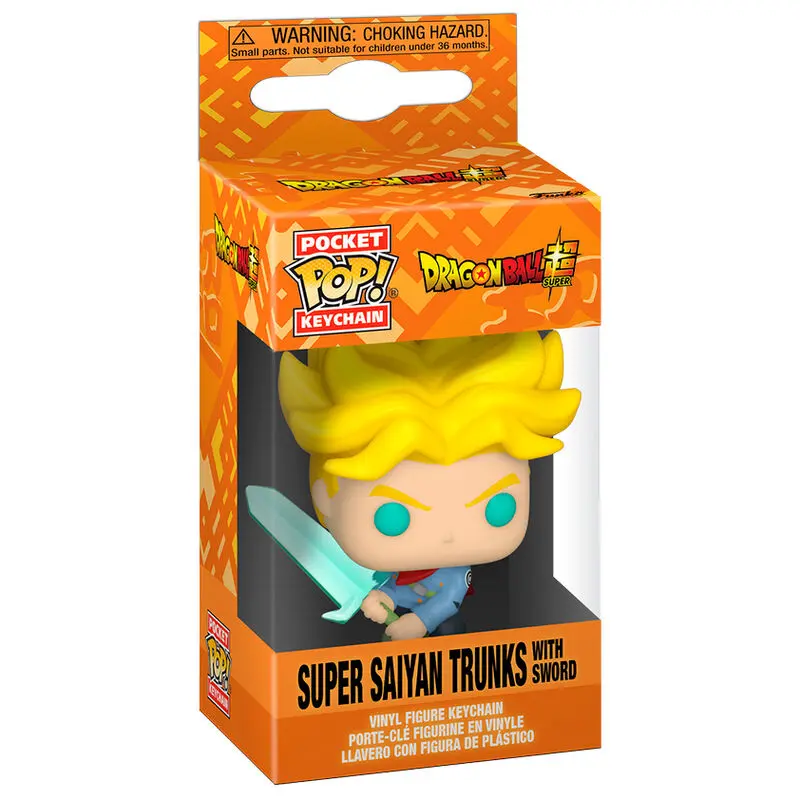 Pocket POP Schlüsselanhänger Dragon Ball Super Saiyan Trunks with Sword termékfotó