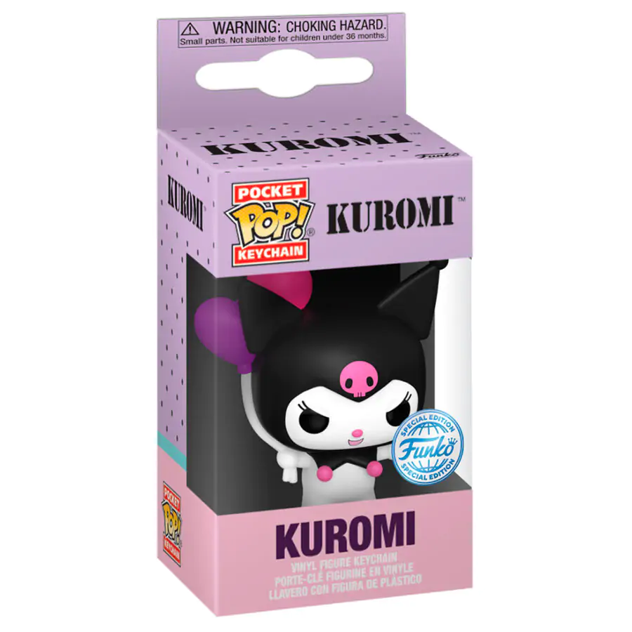 Pocket Funko POP Keychain Funko POP Kuromi - Kuromi termékfotó