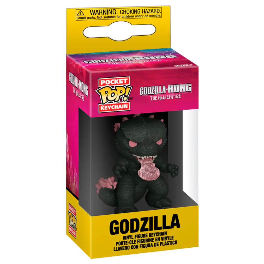 Pocket Funko POP kulcstartó Godzilla and Kong The New Empire Godzilla termékfotó