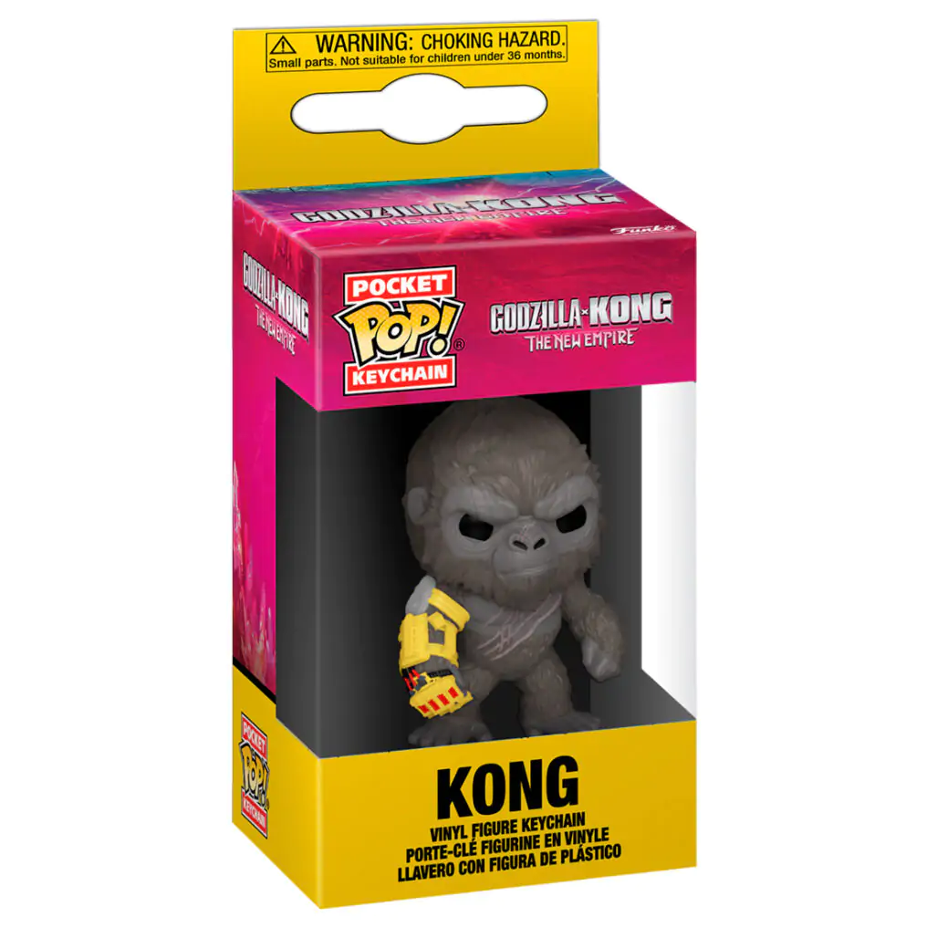 Pocket Funko POP kulcstartó Godzilla and Kong The New Empire Kong termékfotó