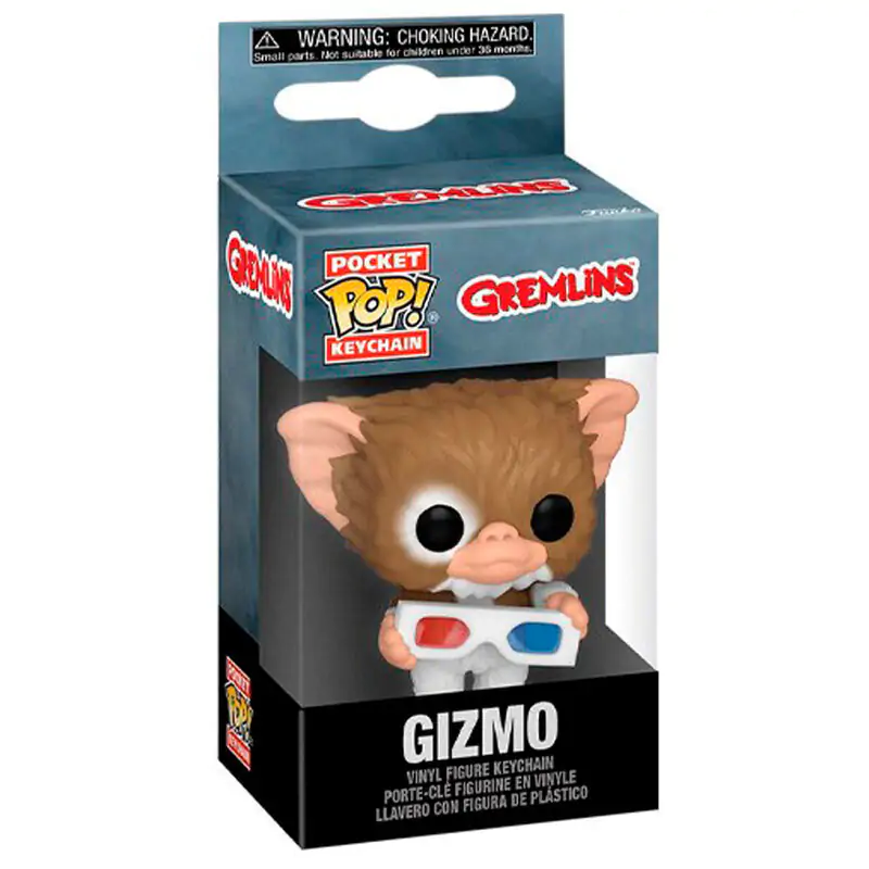 Pocket POP keychain Gremlins Gizmo with 3D Glasses termékfotó