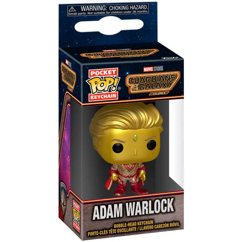 Pocket POP Keychain Guardians of the Galaxy 3 Adam Warlock termékfotó