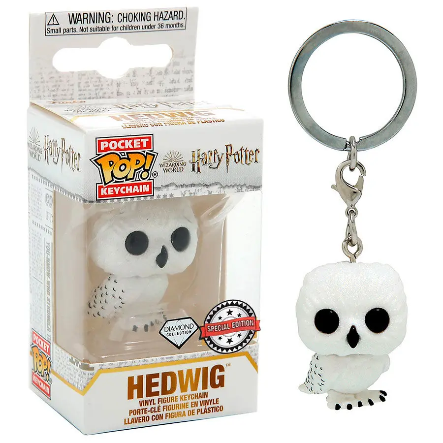 Pocket Funko POP kulcstartó Harry Potter - Hedwig Exkluzív termékfotó