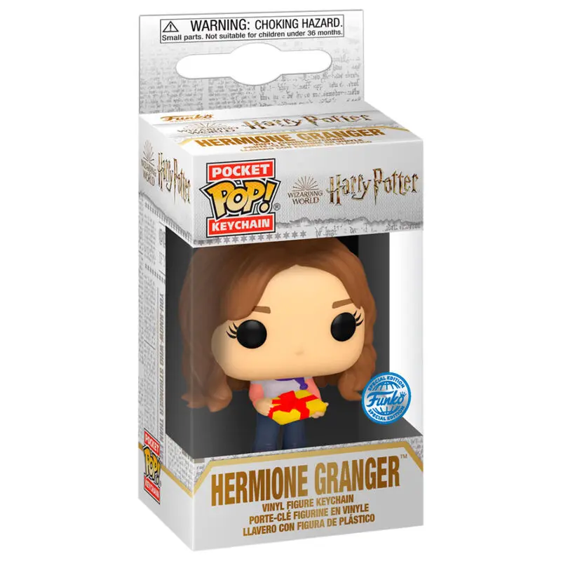 Pocket Funko POP kulcstartó Harry Potter Holiday Hermione Exlusive termékfotó