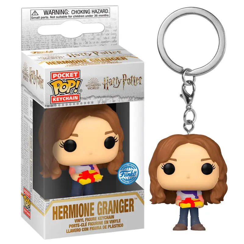 Pocket Funko POP kulcstartó Harry Potter Holiday Hermione Exlusive termékfotó