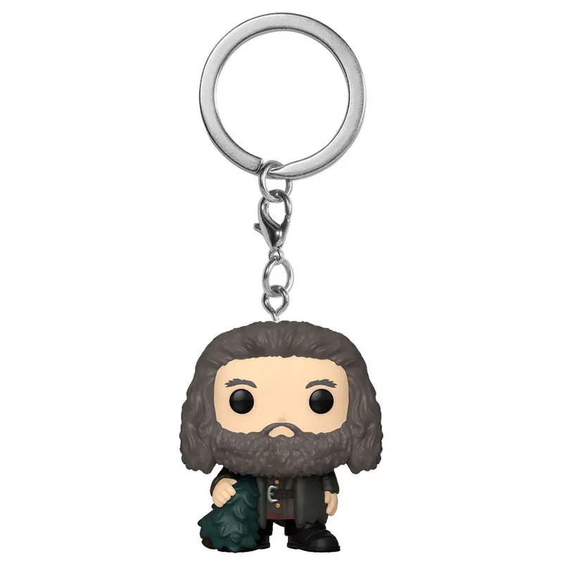 Pocket Funko POP kulcstartó Harry Potter Holiday Rubeus Hagrid Exlusive termékfotó