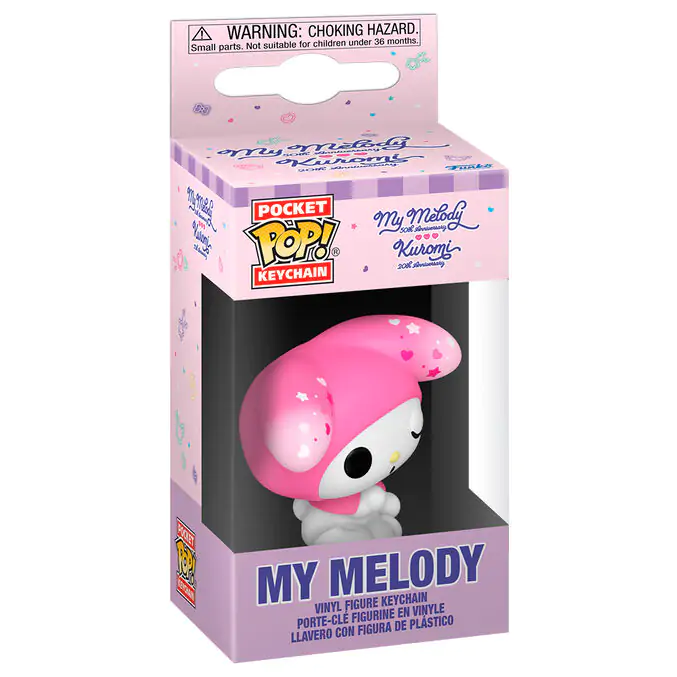 Pocket Funko POP kulcstartó Hello Kitty 50th Anniversary My Melody termékfotó