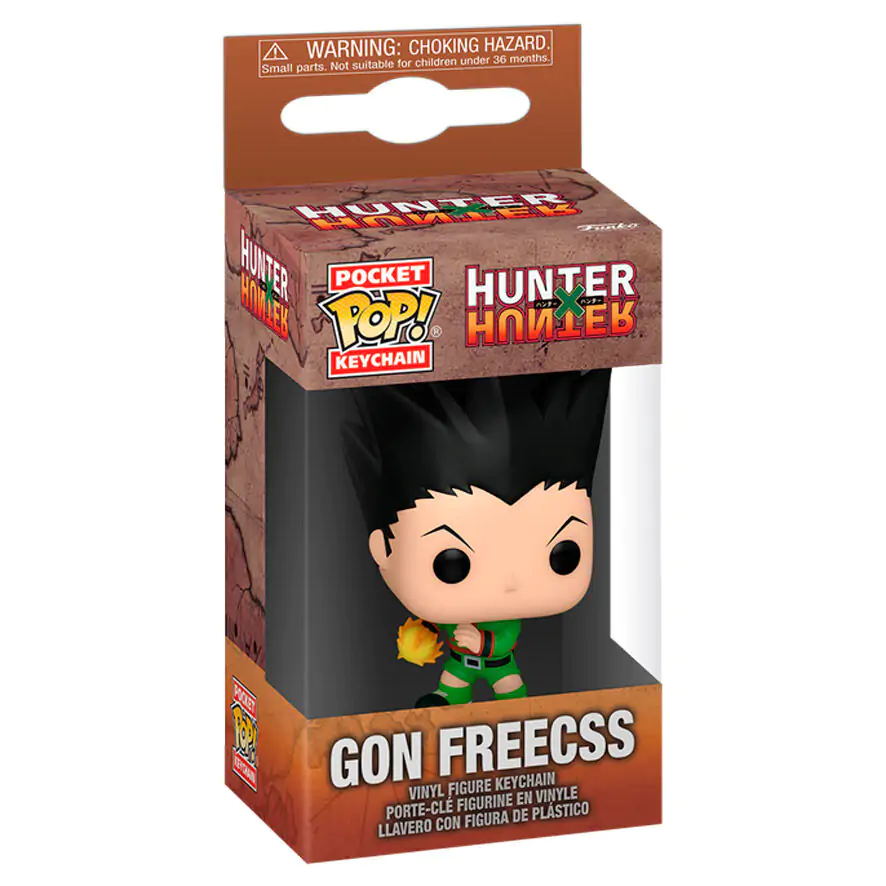 Pocket Funko POP kulcstartó Hunter x Hunter Gon Freecss termékfotó