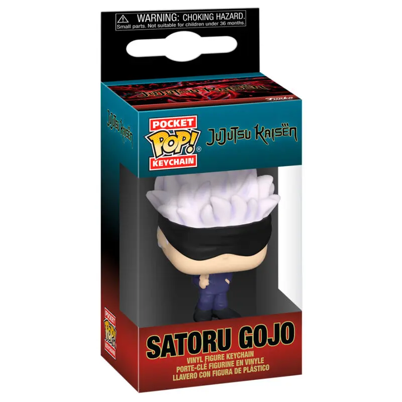 Pocket Funko POP kulcstartó Jujutsu Kaisen Satoru Gojo termékfotó