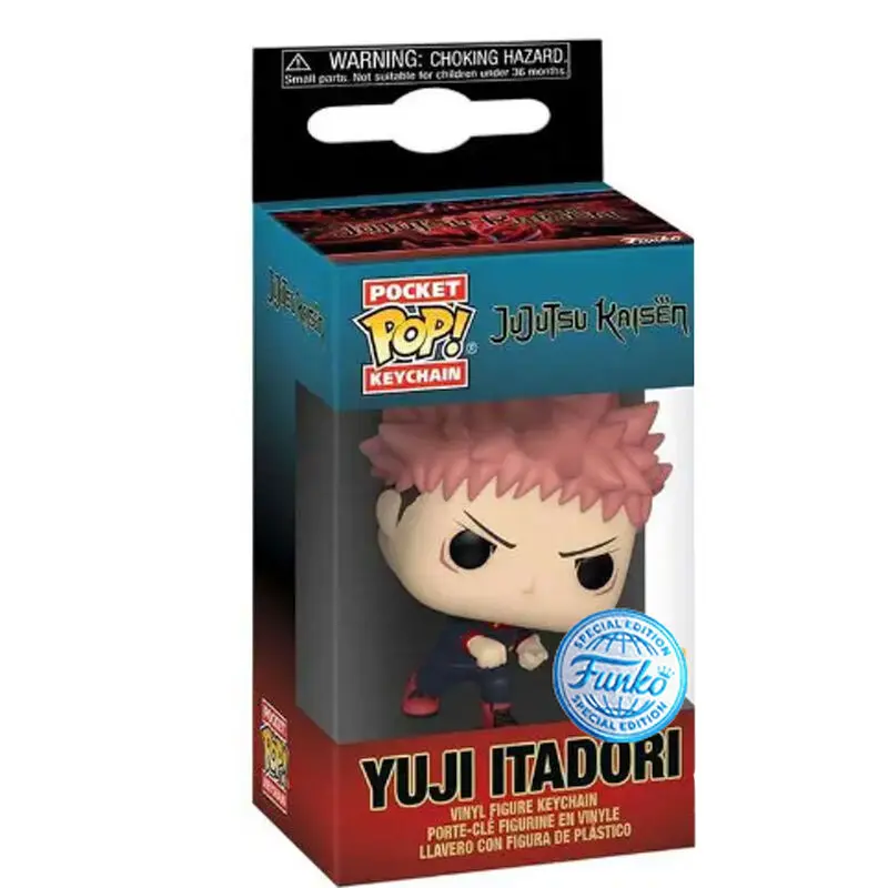 Pocket Funko POP kulcstartó Jujutsu Kaisen Yuji Itadori Exkluzív termékfotó