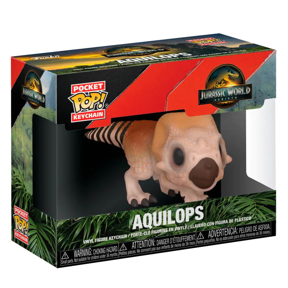 Pocket Funko POP kulcstartó Jurassic World 5 Aquilops termékfotó