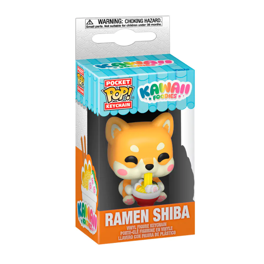 Pocket Funko POP kulcstartó Kawaii Foodies Ramen Shiba termékfotó