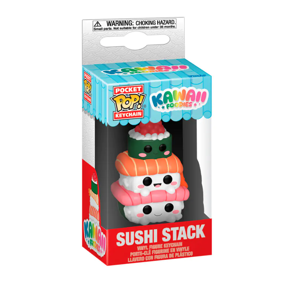 Pocket Funko POP kulcstartó Kawaii Foodies Sushi Stack termékfotó