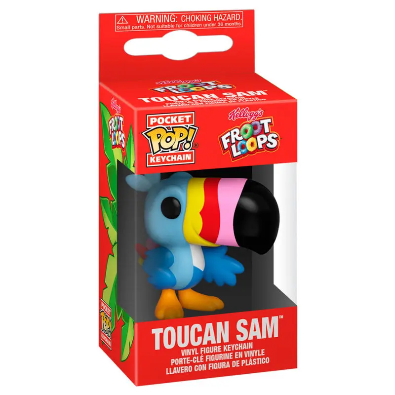 Pocket Funko POP kulcstartó Kelloggs Froot Loops Toucan Sam termékfotó