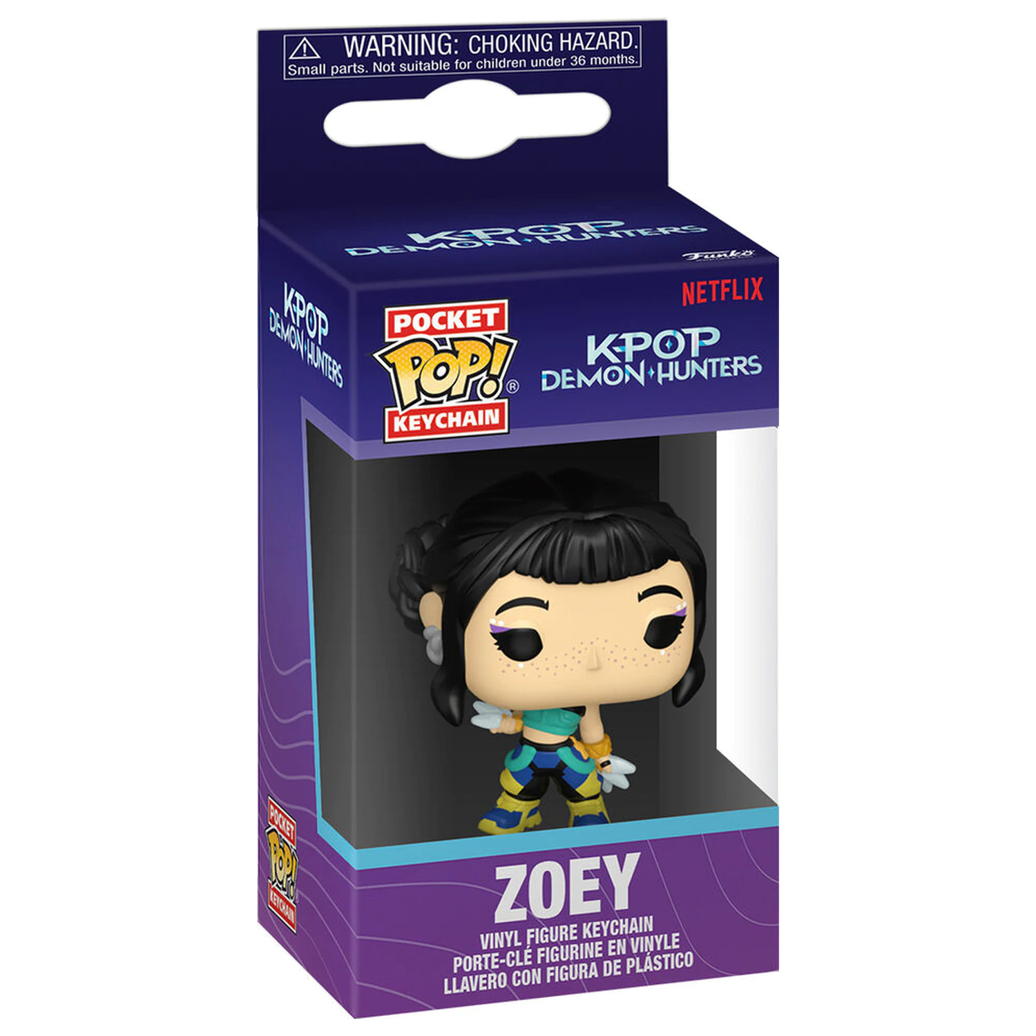 Pocket Funko POP kulcstartó KPop Demon Hunters Zoey termékfotó