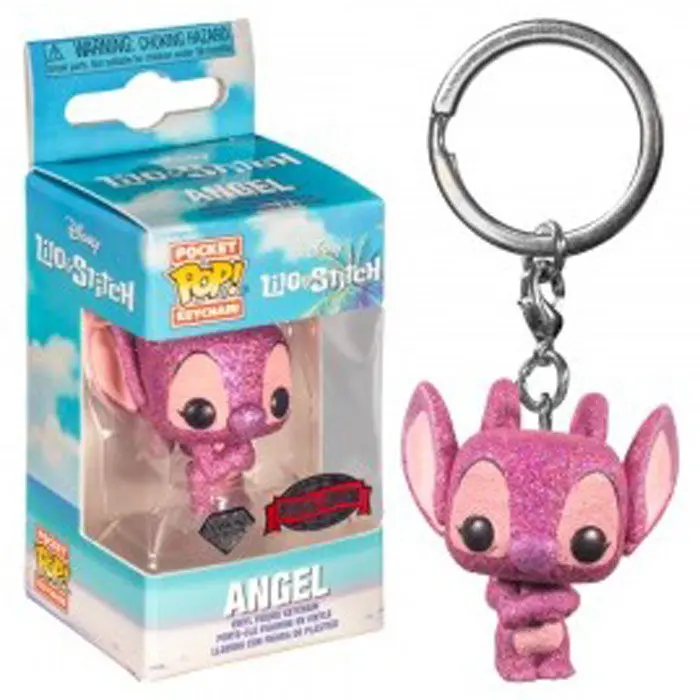 Pocket Funko POP kulcstartó Lilo & Stitch Angel Exkluzív termékfotó