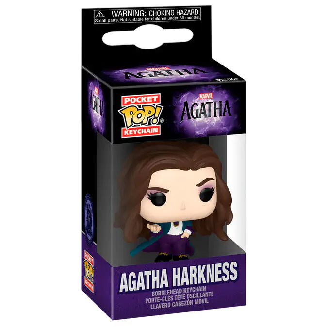 Pocket Funko POP kulcstartó Marvel Agatha - Agatha Harkness termékfotó