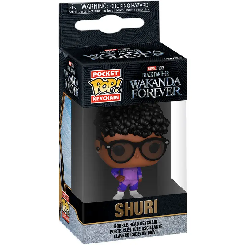 Pocket POP Keychain Marvel Black Panther Wakanda Forever Shuri termékfotó