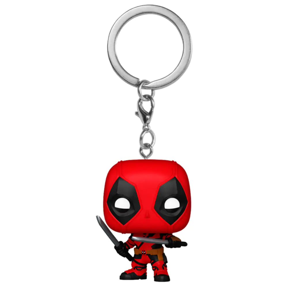 Pocket Funko POP Schlüsselanhänger Marvel Deadpool & Wolverine Deadpool termékfotó