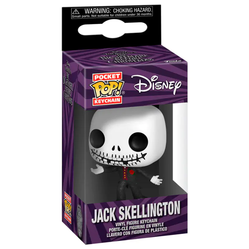 Pocket Funko POP kulcstartó Nightmare Before Christmas 30th Anniversary Jack Skellington termékfotó