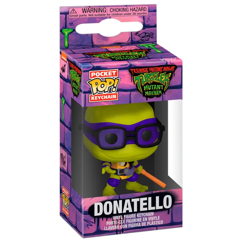Pocket Funko POP kulcstartó Ninja Turtles Donatello termékfotó