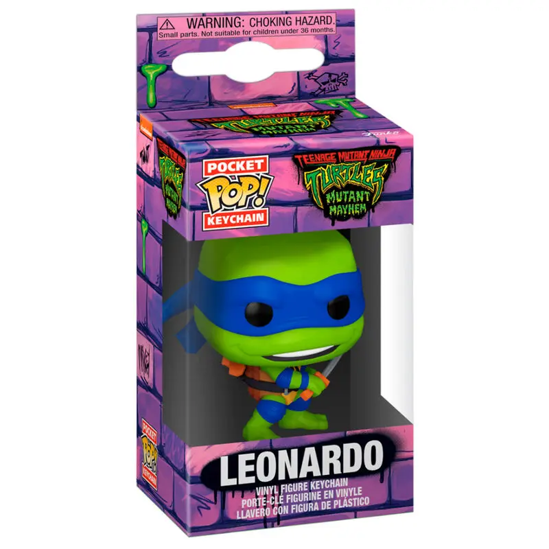 Funko Pocket POP kulcstartó Ninja Turtles Leonardo termékfotó