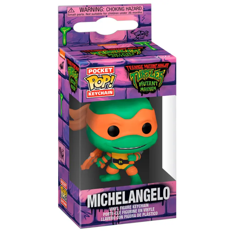 Pocket Funko POP kulcstartó Ninja Turtles Michelangelo termékfotó
