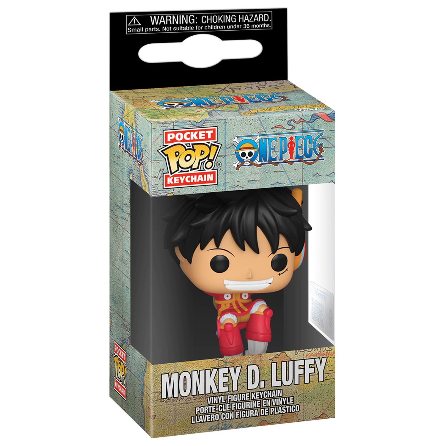 Pocket Funko POP kulcstartó One Piece Monkey D. Luffy termékfotó