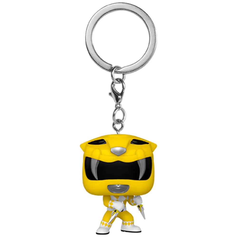 Pocket Funko POP kulcstartó Power Rangers 30. évfordulós Yellow Ranger termékfotó