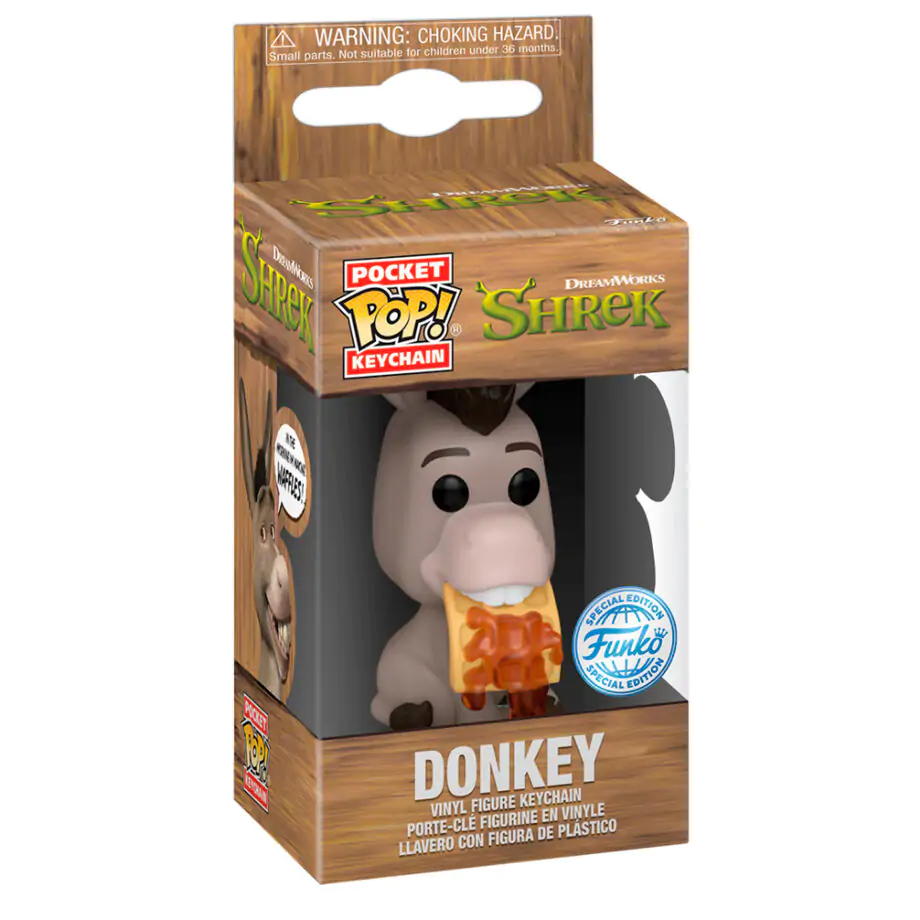 Pocket Funko POP kulcstartó Shrek Donkey termékfotó