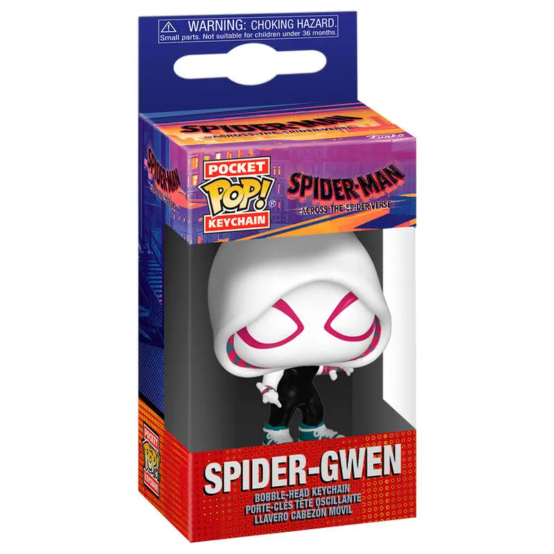 Pocket Funko POP kulcstartó Spider-Man Across the Spiderverse Spider-Gwen termékfotó