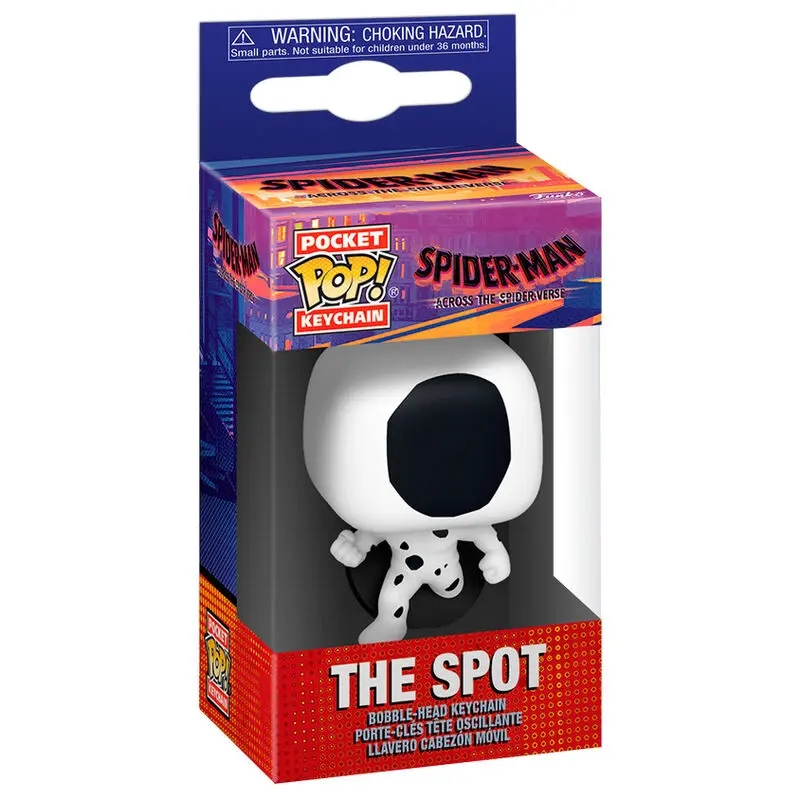 Pocket Funko POP kulcstartó Spider-Man Across the Spiderverse The Spot termékfotó