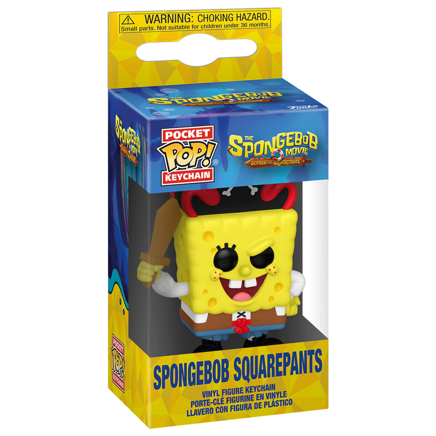 Pocket Funko POP kulcstartó SpongeBob Search for Squarepants SpongeBob SquarePants termékfotó