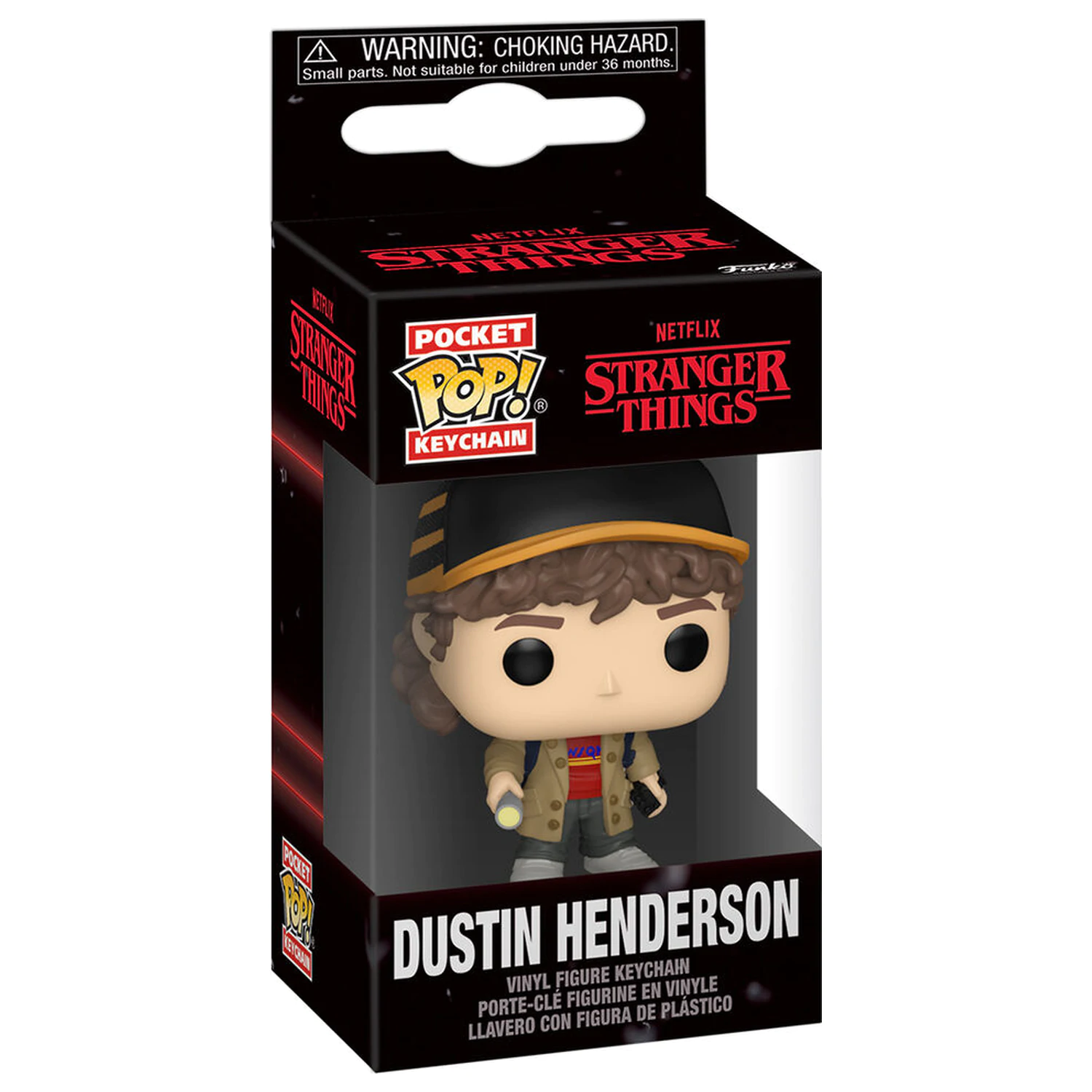 Pocket Funko POP kulcstartó Stranger Things 5 Dustin Henderson termékfotó