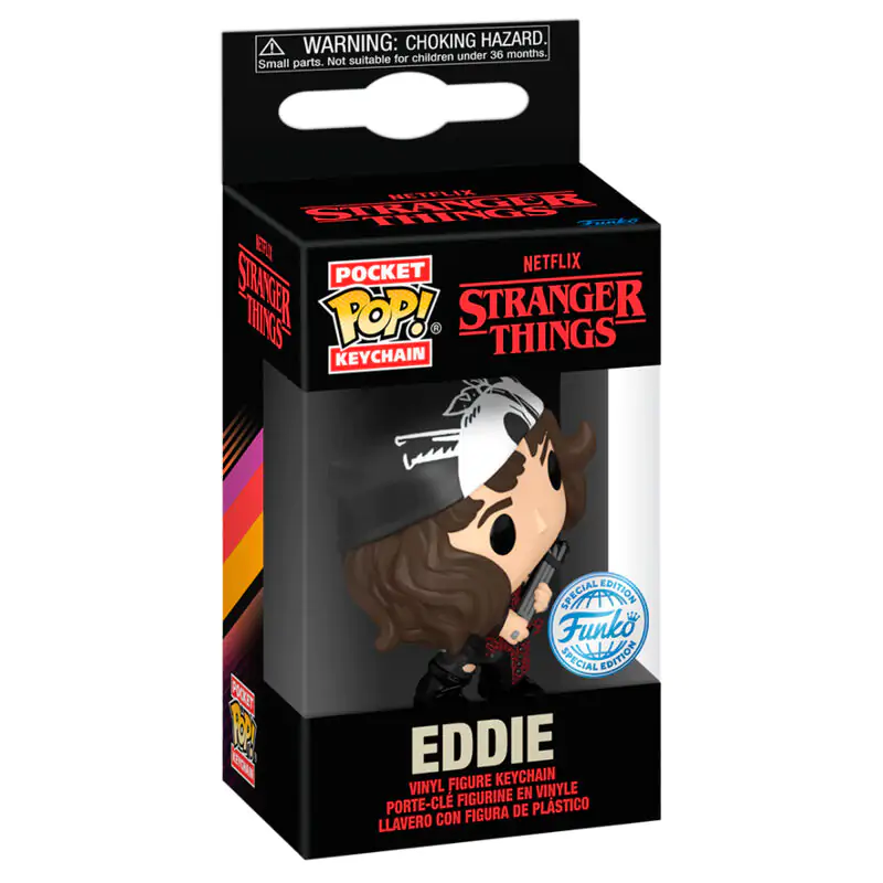 Pocket POP Keychain Stranger Things Eddie termékfotó